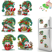 Load image into Gallery viewer, 6Pcs Acrylic Butterfly Diamond Art Magnets Decals Diamond Painting Fridge Magnet
