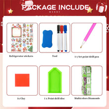 Load image into Gallery viewer, 4 Sheets Desserts Diamond Painting Refrigerator Magnet for Adults Kids Beginners
