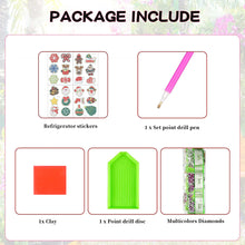 Load image into Gallery viewer, 24Pcs Autumn Harvest Diamond Painting Refrigerator Magnet for Fridge Whiteboards
