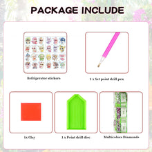 Load image into Gallery viewer, 24Pcs Autumn Harvest Diamond Painting Refrigerator Magnet for Fridge Whiteboards
