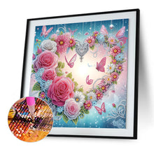 Load image into Gallery viewer, Diamond Painting - Partial Special Shaped - Beautiful love (40*40CM)
