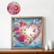 Load image into Gallery viewer, Diamond Painting - Partial Special Shaped - Beautiful love (40*40CM)
