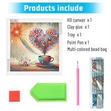 Load image into Gallery viewer, Diamond Painting - Partial Special Shaped - Beautiful love (40*40CM)
