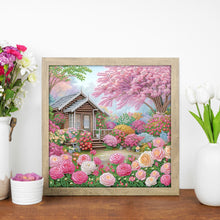 Load image into Gallery viewer, Diamond Painting - Partial Special Shaped - village landscape (40*40CM)
