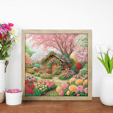 Load image into Gallery viewer, Diamond Painting - Partial Special Shaped - village landscape (40*40CM)
