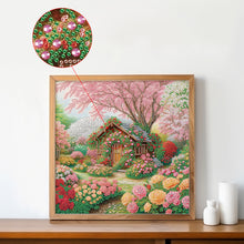 Load image into Gallery viewer, Diamond Painting - Partial Special Shaped - village landscape (40*40CM)
