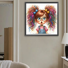 Load image into Gallery viewer, Diamond Painting - Full Square - Surprised girl (40*40CM)
