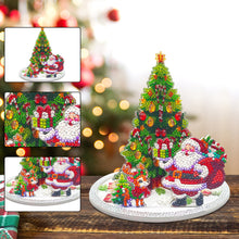 Load image into Gallery viewer, Acrylic Special Shape Xmas Tree &amp; Santa Claus &amp; Elk Diamond Painting Decoration

