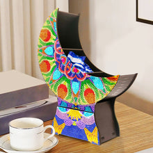 Load image into Gallery viewer, Mandala Diamond Painting Storage Box Moon Shaped Organizer Box for Art Crafts
