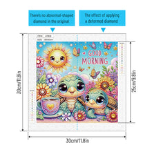 Load image into Gallery viewer, Diamond Painting - Partial Special Shaped - sea ??turtle (30*30CM)
