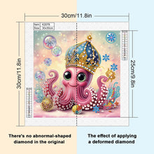 Load image into Gallery viewer, Diamond Painting - Partial Special Shaped - Octopus (30*30CM)
