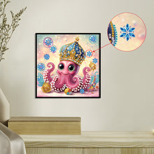 Load image into Gallery viewer, Diamond Painting - Partial Special Shaped - Octopus (30*30CM)
