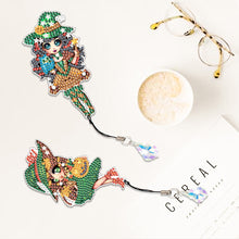 Load image into Gallery viewer, 2Pcs Special Shape Christmas Tree Diamond Painting Bookmark for Reading Day Gift

