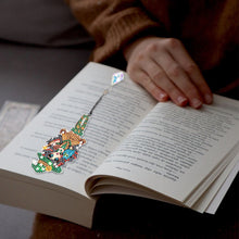 Load image into Gallery viewer, 2Pcs Special Shape Christmas Tree Diamond Painting Bookmark for Reading Day Gift
