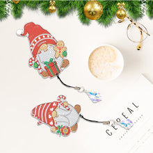 Load image into Gallery viewer, 2Pcs Special Shape Christmas Tree Diamond Painting Bookmark for Reading Day Gift
