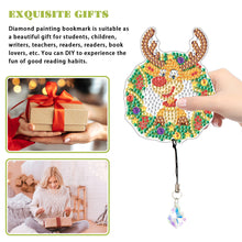 Load image into Gallery viewer, 2Pcs Special Shape Christmas Tree Diamond Painting Bookmark for Reading Day Gift
