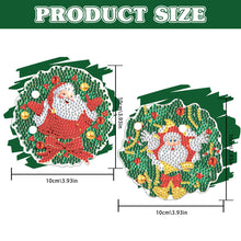 Load image into Gallery viewer, 2Pcs Special Shape Christmas Tree Diamond Painting Bookmark for Reading Day Gift
