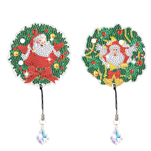 Load image into Gallery viewer, 2Pcs Special Shape Christmas Tree Diamond Painting Bookmark for Reading Day Gift
