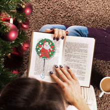 Load image into Gallery viewer, 2Pcs Special Shape Christmas Tree Diamond Painting Bookmark for Reading Day Gift
