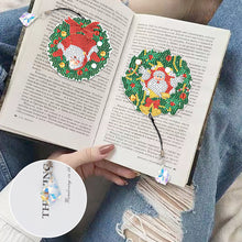 Load image into Gallery viewer, 2Pcs Special Shape Christmas Tree Diamond Painting Bookmark for Reading Day Gift
