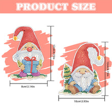 Load image into Gallery viewer, 2Pcs Special Shape Christmas Tree Diamond Painting Bookmark for Reading Day Gift
