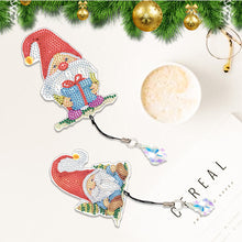 Load image into Gallery viewer, 2Pcs Special Shape Christmas Tree Diamond Painting Bookmark for Reading Day Gift
