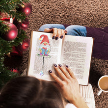 Load image into Gallery viewer, 2Pcs Special Shape Christmas Tree Diamond Painting Bookmark for Reading Day Gift
