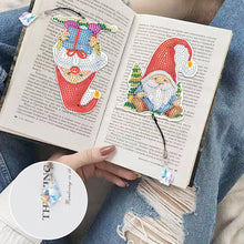 Load image into Gallery viewer, 2Pcs Special Shape Christmas Tree Diamond Painting Bookmark for Reading Day Gift
