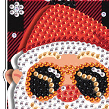 Load image into Gallery viewer, Christmas Snowman Diamond Painting Door Handle Hanging Sign Door Wooden Pendant
