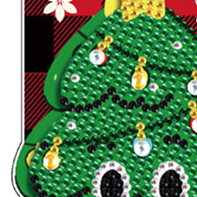 Load image into Gallery viewer, Christmas Snowman Diamond Painting Door Handle Hanging Sign Door Wooden Pendant
