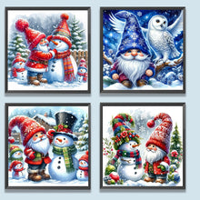 Load image into Gallery viewer, 4pcs Round Diamond Painting Set - winter goblin (40*40CM)
