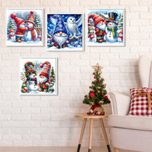 Load image into Gallery viewer, 4pcs Round Diamond Painting Set - winter goblin (40*40CM)
