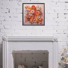 Load image into Gallery viewer, Diamond Painting - Partial Special Shaped - Orange flower ribbon (40*40CM)
