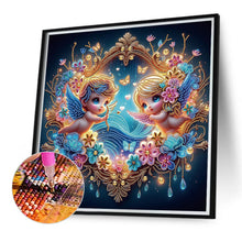 Load image into Gallery viewer, Diamond Painting - Partial Special Shaped - Cherub angel (40*40CM)

