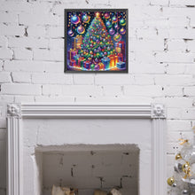 Load image into Gallery viewer, Diamond Painting - Partial Special Shaped - Festival Christmas tree (40*40CM)
