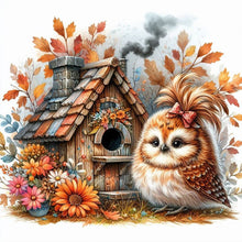 Load image into Gallery viewer, Diamond Painting - Full Square - Autumn birds (40*40CM)
