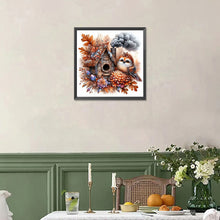 Load image into Gallery viewer, Diamond Painting - Full Square - Autumn birds (40*40CM)
