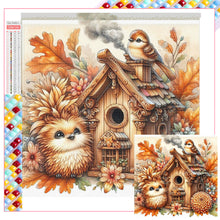 Load image into Gallery viewer, Diamond Painting - Full Square - Autumn birds (40*40CM)
