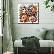 Load image into Gallery viewer, Diamond Painting - Full Square - Autumn birds (40*40CM)
