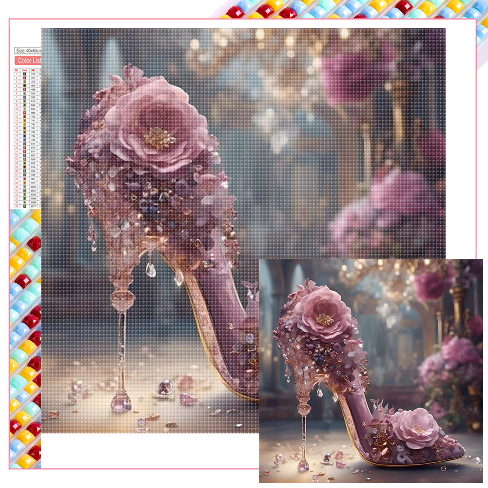 Diamond Painting - Full Square - Crystal shoes (40*40CM)