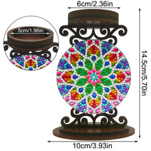 Load image into Gallery viewer, Christmas Tree Diamond Painting Candle Holder Ornaments Gifts for Family Friends
