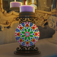 Load image into Gallery viewer, Christmas Tree Diamond Painting Candle Holder Ornaments Gifts for Family Friends
