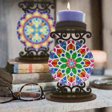 Load image into Gallery viewer, Christmas Tree Diamond Painting Candle Holder Ornaments Gifts for Family Friends
