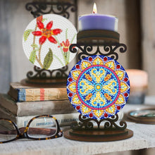 Load image into Gallery viewer, Christmas Tree Diamond Painting Candle Holder Ornaments Gifts for Family Friends
