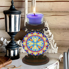 Load image into Gallery viewer, Christmas Tree Diamond Painting Candle Holder Ornaments Gifts for Family Friends
