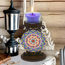Load image into Gallery viewer, Christmas Tree Diamond Painting Candle Holder Ornaments Gifts for Family Friends
