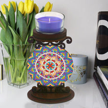 Load image into Gallery viewer, Christmas Tree Diamond Painting Candle Holder Ornaments Gifts for Family Friends
