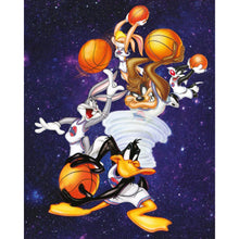 Load image into Gallery viewer, AB Diamond Painting - Full Square - space jam (40*50CM)
