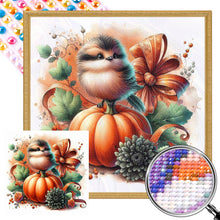 Load image into Gallery viewer, AB Diamond Painting - Full Round - Pumpkin bird (30*30CM)
