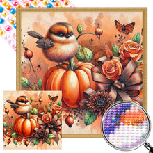 Load image into Gallery viewer, AB Diamond Painting - Full Round - Pumpkin bird (30*30CM)
